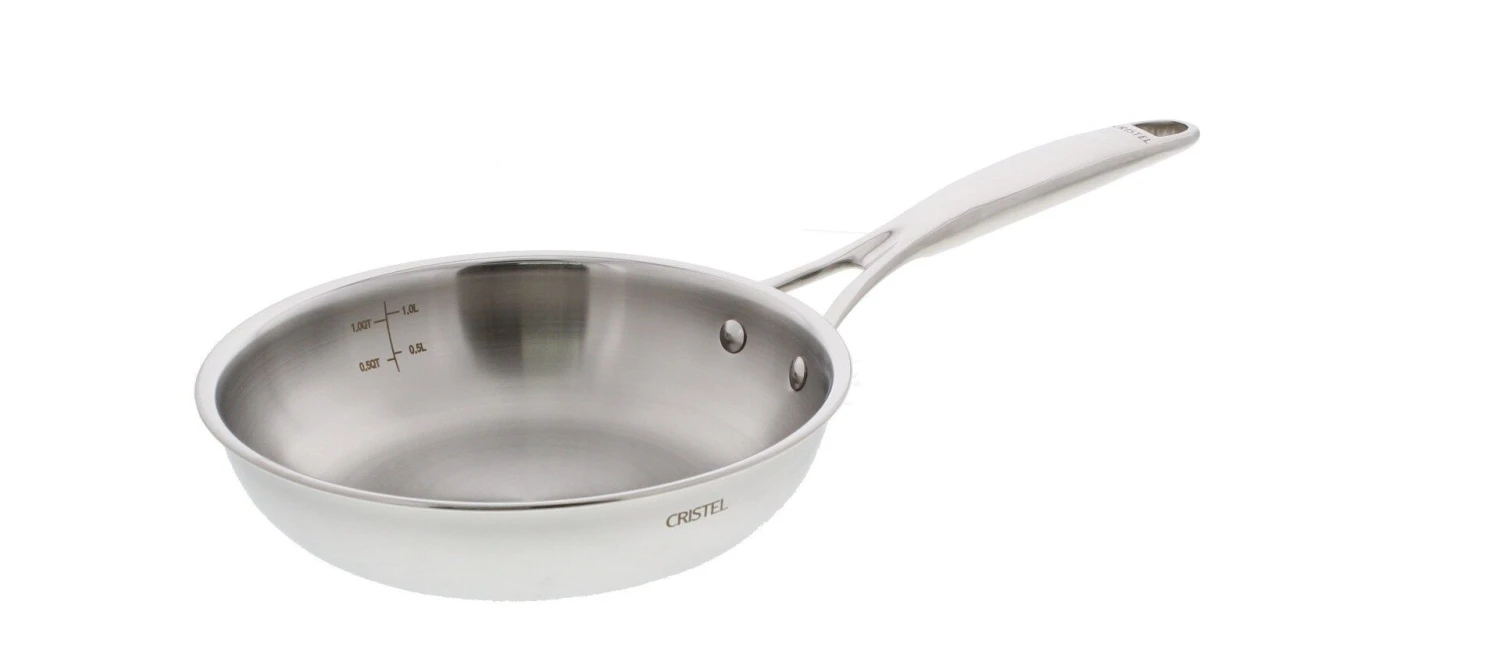 Cristel Castel'Pro Multiply Koekenpan ø 20 Cm Rvs 1 Cristel Castel'Pro Multiply Koekenpan ø 20 Cm Rvs