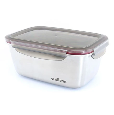 Cuitisan Foodcontainer Rechthoekig 1800 Ml Rvs 1 Cuitisan Foodcontainer Rechthoekig 1800 Ml Rvs