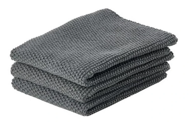 Zone Denmark Vaatdoekjes 27 X 27 Cm Katoen Antraciet 3 Stuks 1 Zone Denmark Vaatdoekjes 27 X 27 Cm Katoen Antraciet 3 Stuks