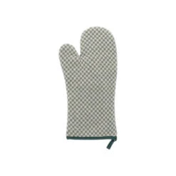 Bunzlau Castle Kleine Ruit Ovenwant Katoen Donkergroen