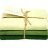Solwang Design Vaatdoekjes 25 X 25 Cm Katoen Forest Green 3 Stuks