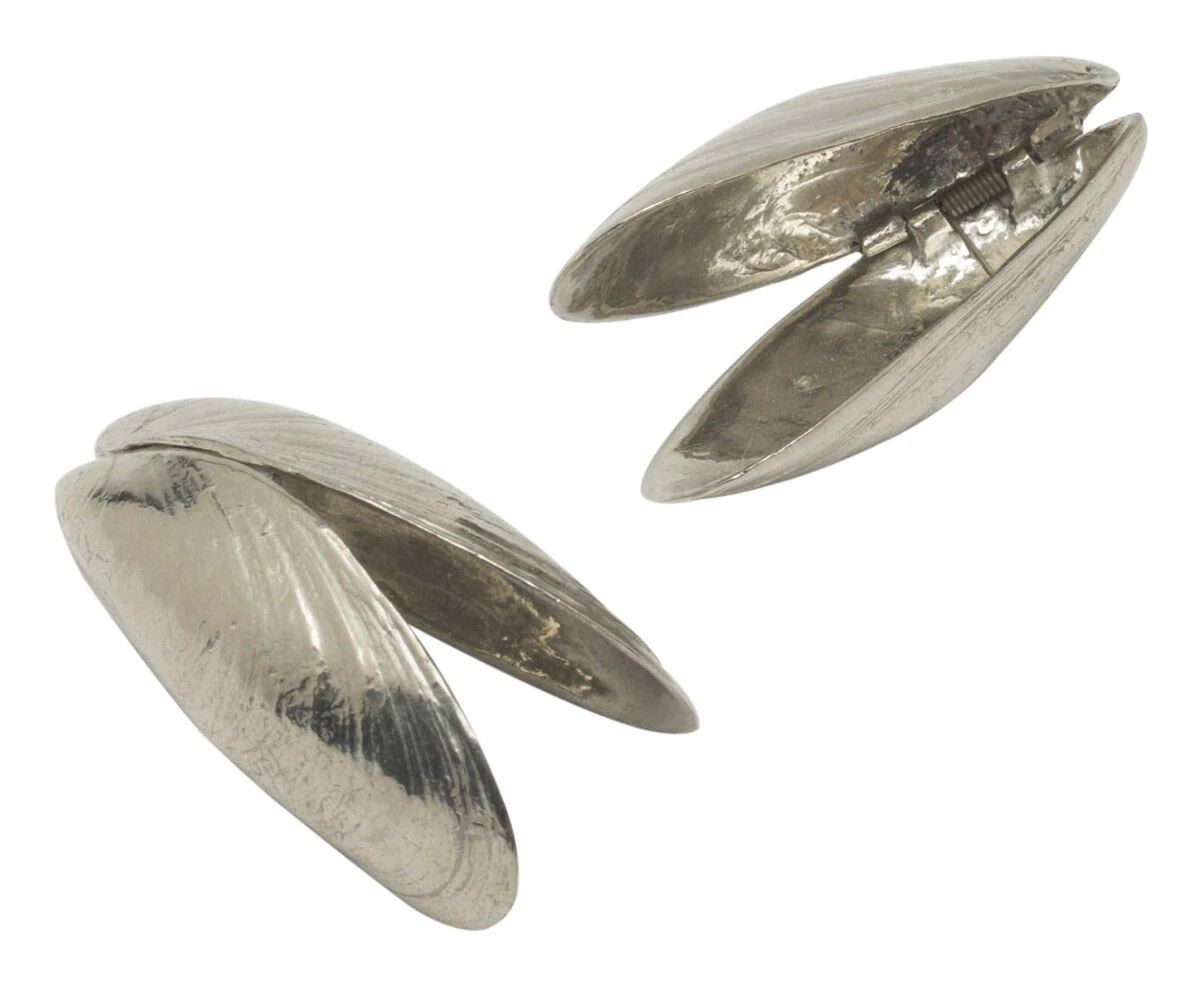 Oldenhof Zeeuws Mosselbestek Zilvertin 2 Stuks 1 Oldenhof Zeeuws Mosselbestek Zilvertin 2 Stuks