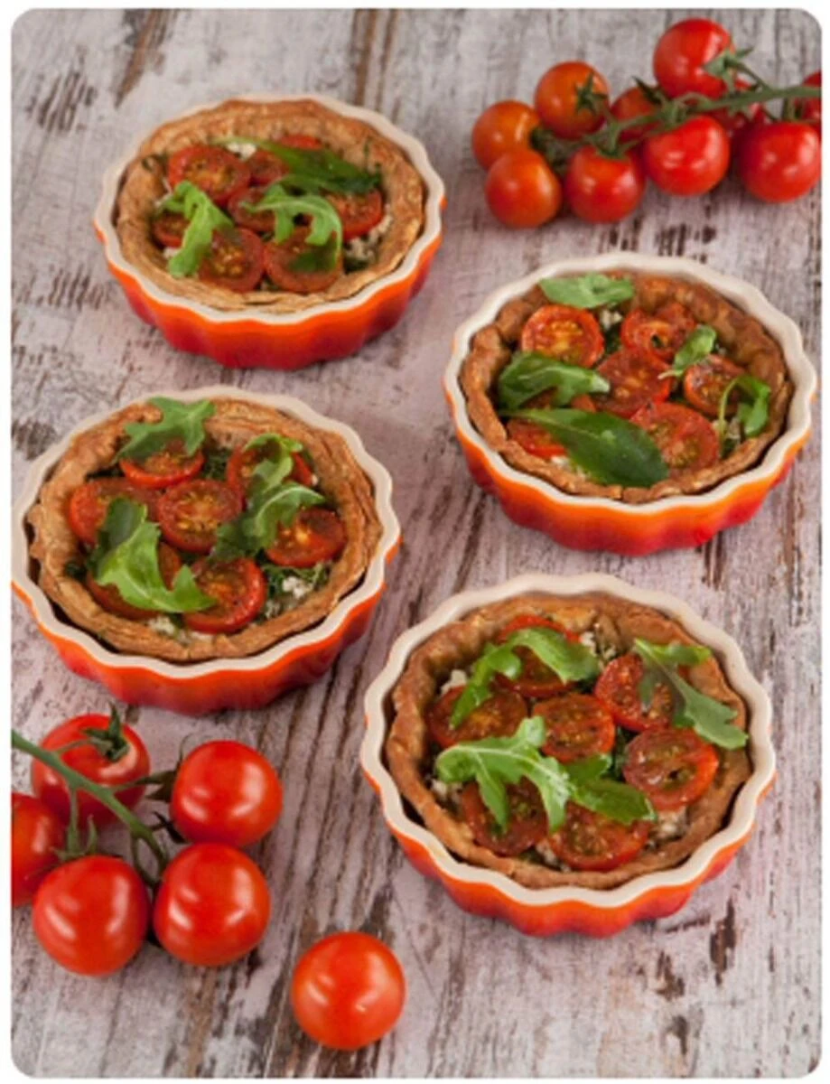 Le Creuset Taartvorm ø 11 Cm Aardewerk Vulcanique 4 Stuks 1 Le Creuset Taartvorm ø 11 Cm Aardewerk Vulcanique 4 Stuks