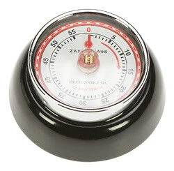 Zassenhaus Timer Speed Kookwekker 7 Cm Metaal Zwart 1 Zassenhaus Timer Speed Kookwekker 7 Cm Metaal Zwart