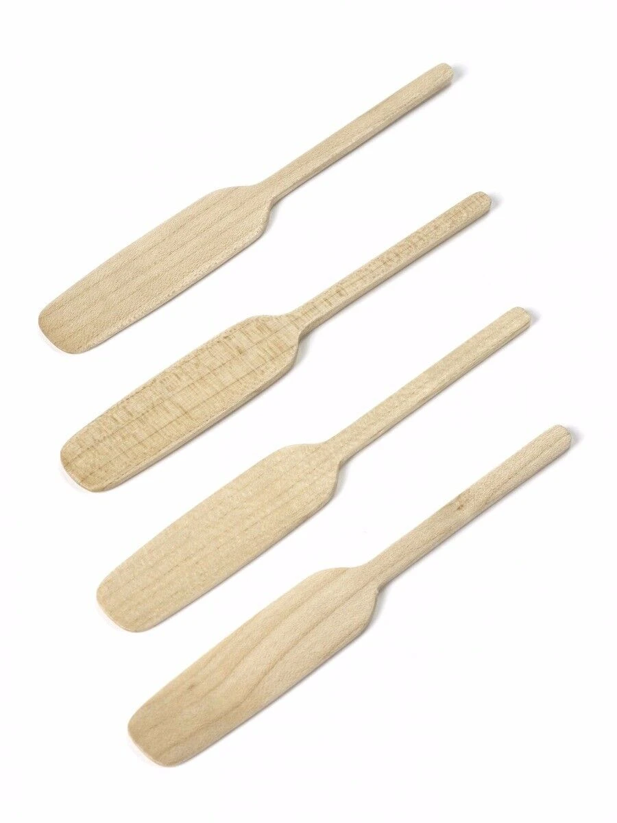 Serax Merci Boterspaan 14 X 2,1 Cm Esdoornhout 4 Stuks 1 Serax Merci Boterspaan 14 X 2,1 Cm Esdoornhout 4 Stuks