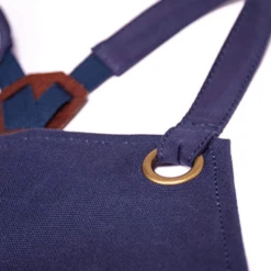 Alaskan Maker N°515 Schort Katoen Zeeblauw -Home Keuken Winkel blauw 4