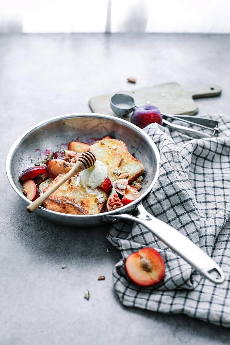 Cristel Castel'Pro Multiply Koekenpan ø 28 Cm Rvs 2 Cristel Castel'Pro Multiply Koekenpan ø 28 Cm Rvs - Afbeelding 2