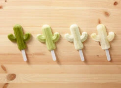 Lekue Lékué Fun & Sun Ijsvorm Cactus Silicone Groen 4 Stuks -Home Keuken Winkel cactus helado 08 2