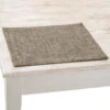 Charvet PEPITE Placemat 48 X 35 Cm Linnen Zwart/beige