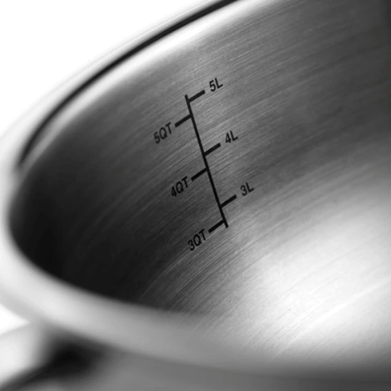 Cristel Castel Pro Multiply Sauspan ø 22 Cm Rvs 2 Cristel Castel Pro Multiply Sauspan ø 22 Cm Rvs - Afbeelding 2