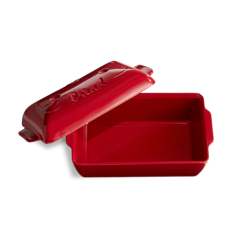 Emile Henry Le Moule à Pain Broodbakpan 22 X 13 X 7 Cm Aardewerk Rood 2 Emile Henry Le Moule à Pain Broodbakpan 22 X 13 X 7 Cm Aardewerk Rood - Afbeelding 2