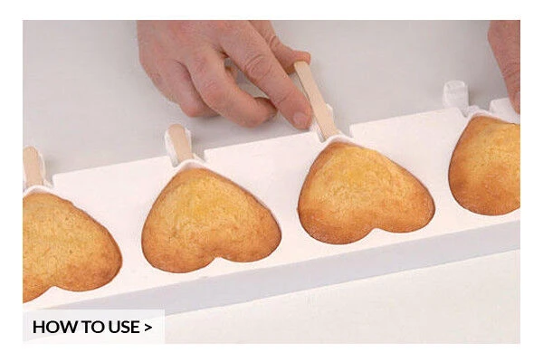 Silikomart Heart-Ic Ijsvorm 9,1 X 8,5 Cm Silicone Wit 2 Silikomart Heart-Ic Ijsvorm 9,1 X 8,5 Cm Silicone Wit - Afbeelding 2