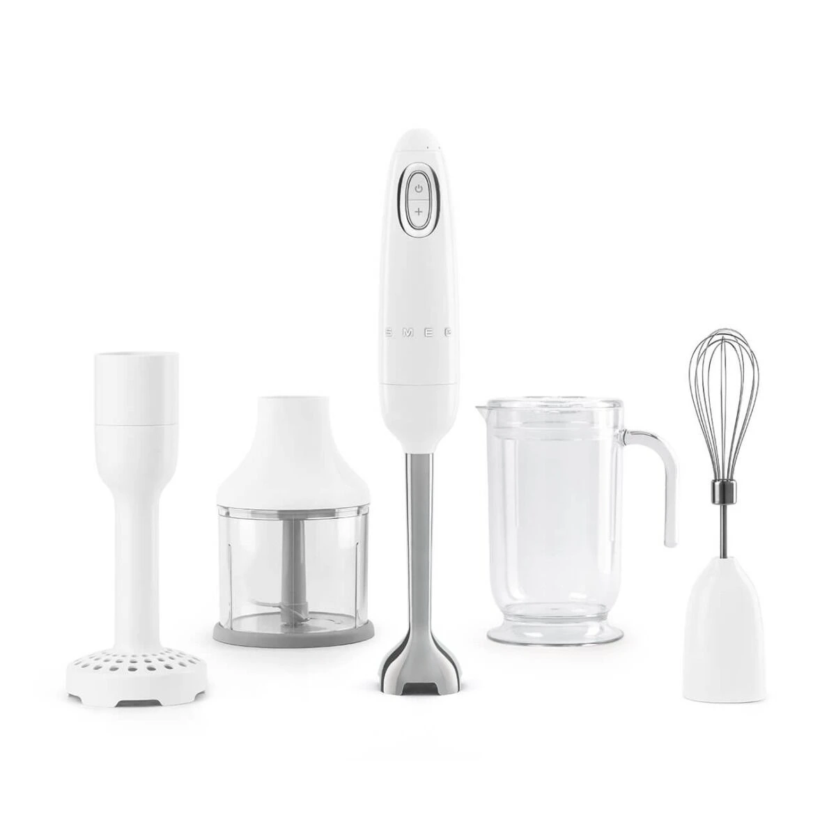 Smeg 50’s Style Staafmixer 41,5 Cm Kunststof Wit 5-delig 1 Smeg 50’s Style Staafmixer 41,5 Cm Kunststof Wit 5-delig