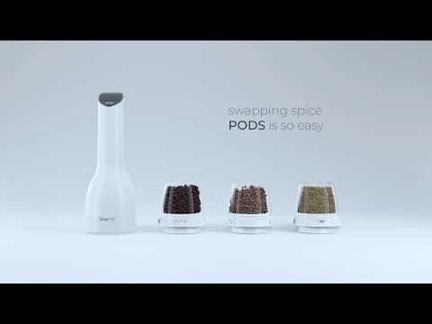 Finamill All-In-One Kruidenmolen Inclusief 2 Pro Plus Pods Midnight Black 3 Finamill All-In-One Kruidenmolen Inclusief 2 Pro Plus Pods Midnight Black - Afbeelding 3