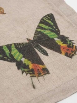 Oldenhof Flying Butterflies Servet 45 X 45 Cm Linnen 6 Stuks 10 Oldenhof Flying Butterflies Servet 45 X 45 Cm Linnen 6 Stuks -Home Keuken Winkel linoroom napkins butterflies vertical lr 12