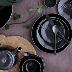 Broste Copenhagen Nordic Coal Serviesset 16-delig -Home Keuken Winkel nordic coal 4