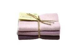 Solwang Design Vaatdoekjes 25 X 25 Cm Katoen Orchid 3 Stuks