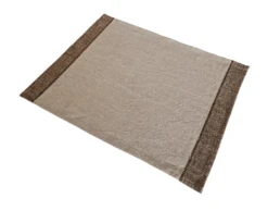 Charvet ALADIN Placemat 48 X 35 Cm Linnen Koperkleurige Glansrand