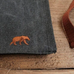 Alaskan Maker N°325 Schort Met Nek- En Middelband Katoen Black -Home Keuken Winkel tablier vintage 325 1