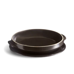 Emile Henry Tarte Tartin Set ø 28 Cm Keramiek Fusain